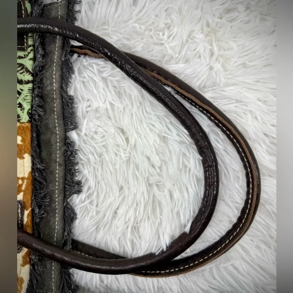 SOLDMyra‎ Bag Artemis Canvas & Hairon Bag S-5204 - Picture 13 of 14